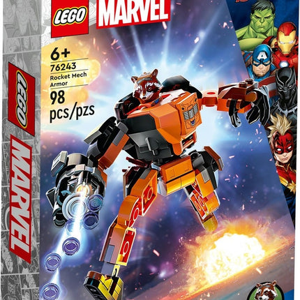 Lego marvel 76243 rocket mech armor 6+ | 98pcs