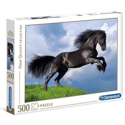 Ct 500 clementoni fresian black horse