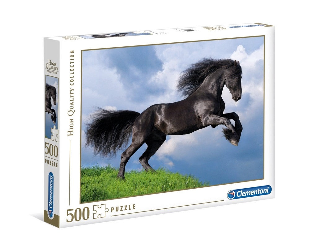 Ct 500 clementoni fresian black horse