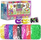 Box of 8000 rainbow loom dots elastics