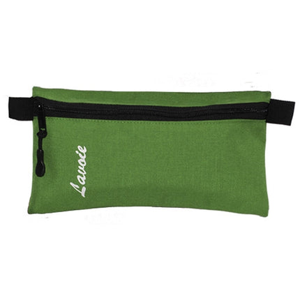 Lavoie Single Pencil Case - Olive Green