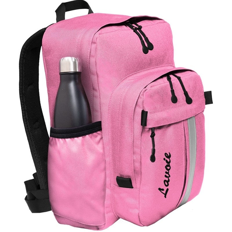 Lavoie chic choc backpack (with water bottle pocket) - pink