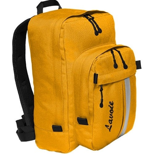 Chic Choc Lavoie Backpack (with Water Bottle Pouch) - Yellow