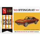 '63 stingray corvette hardtop - amt 1/32