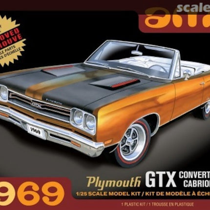 1969 plymouth gtx convertible convertible amt 1/25