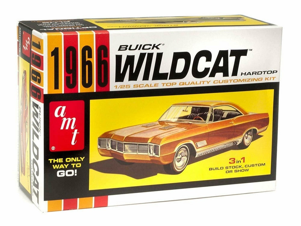 1966 buick wildcat hardtop - amt 1/25