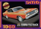 1969 ford torino cobra fastback - amt