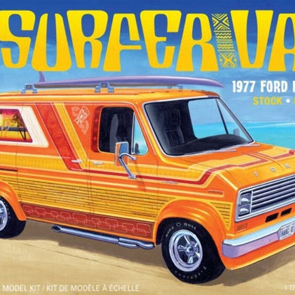 1977 ford econoline surfer amt 1/25 to glue