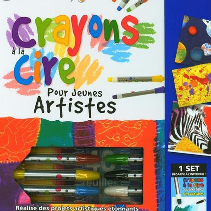 Crayons à la cire pour jeunes artistes