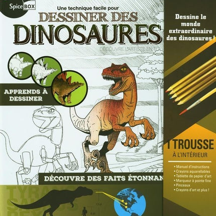 Une technique facile pour dessiner des dinosaures