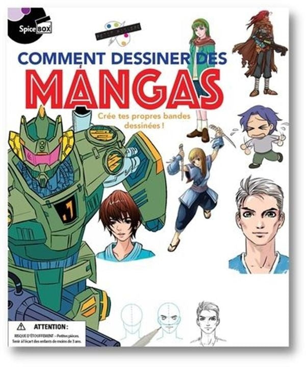 Comment dessiner des mangas - crée tes propres bandes dessinées !