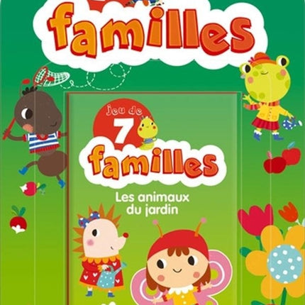 Jeux de 7 familles : les animaux du jardin