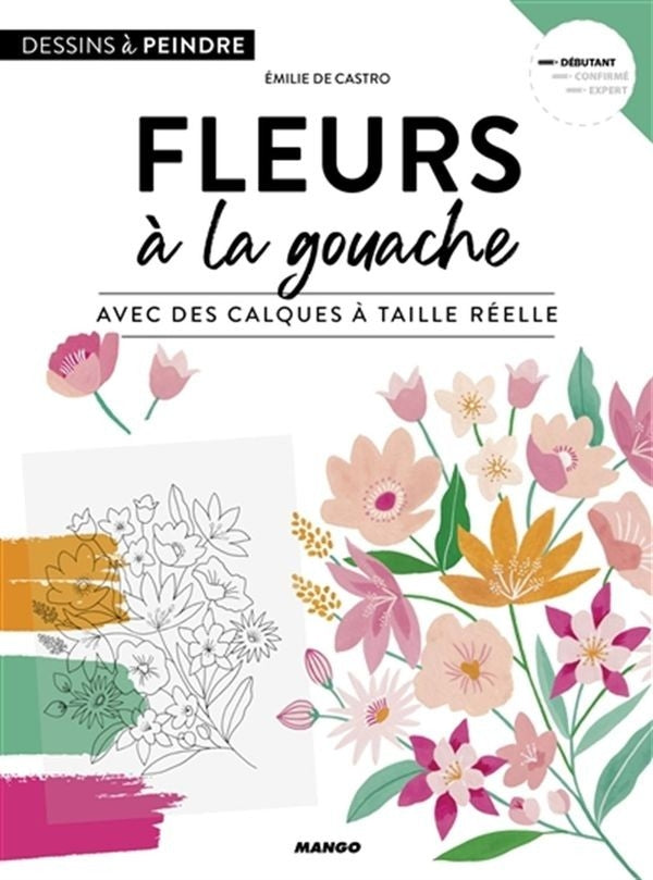 Fleurs à la gouache