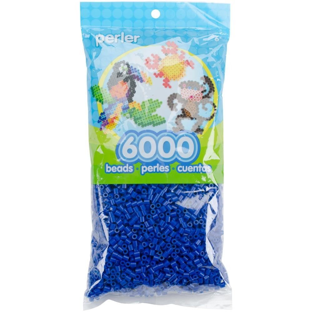 Pack of 6000 dark blue perlers