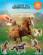 Le monde des chevaux - autocollants - album géant