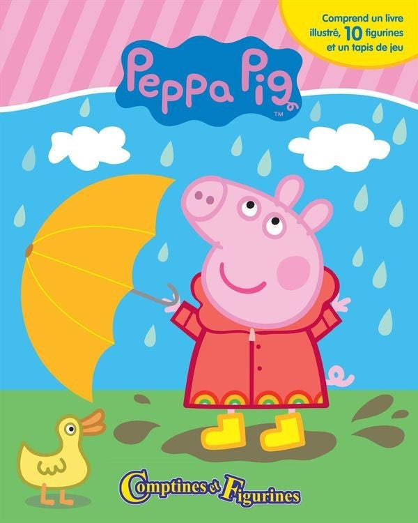 Peppa pig - comptines et figurines