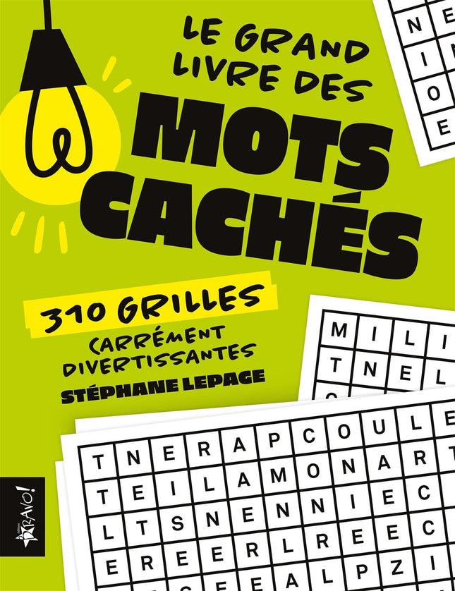 Le grand livre des mots cachés