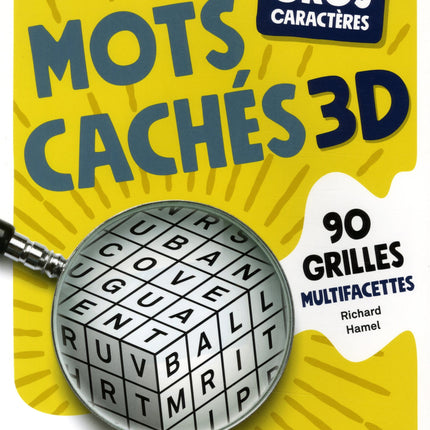 Gros caractères - mots cachés 3d