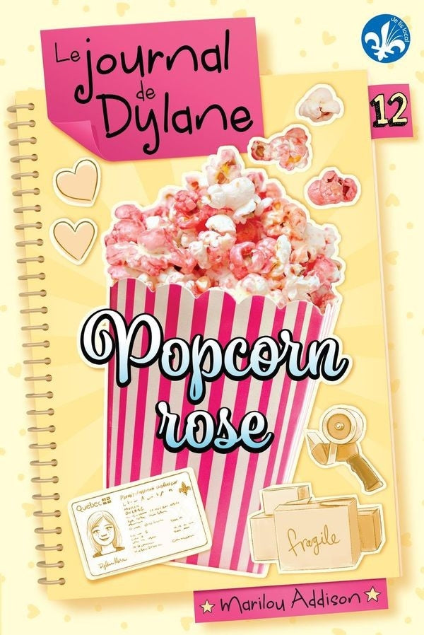 Le journal de dylane 12 : popcorn rose