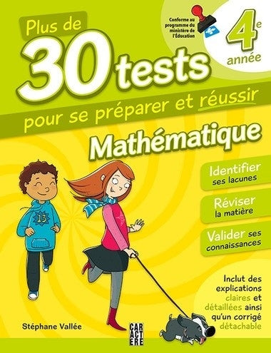 30 tests mathématique 4e