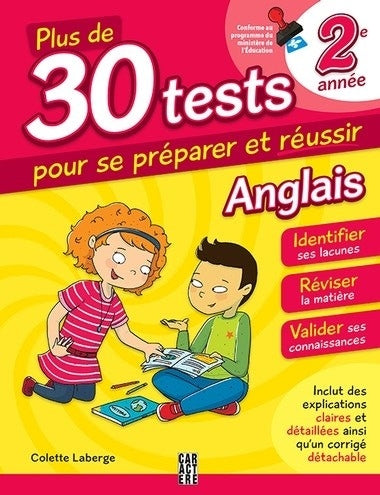 30 tests 2e année  anglais