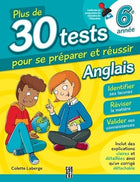 30 tests anglais 6e