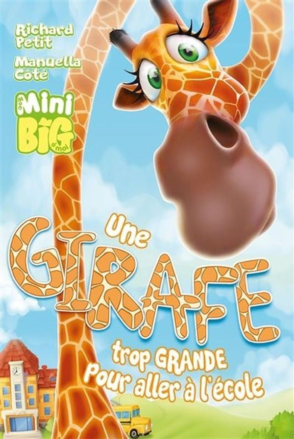 Une girafe trop grande pour aller à l'école