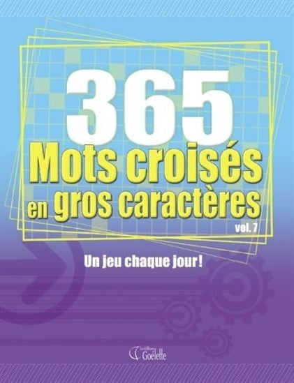 365 mots croisés gros caractères