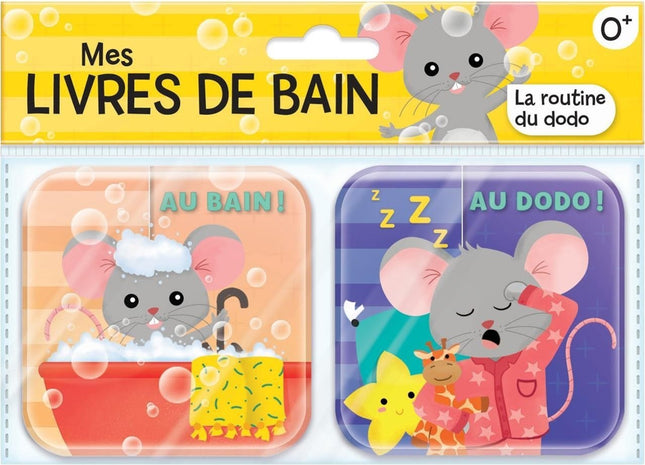 Mes livres de bain - la routine du dodo