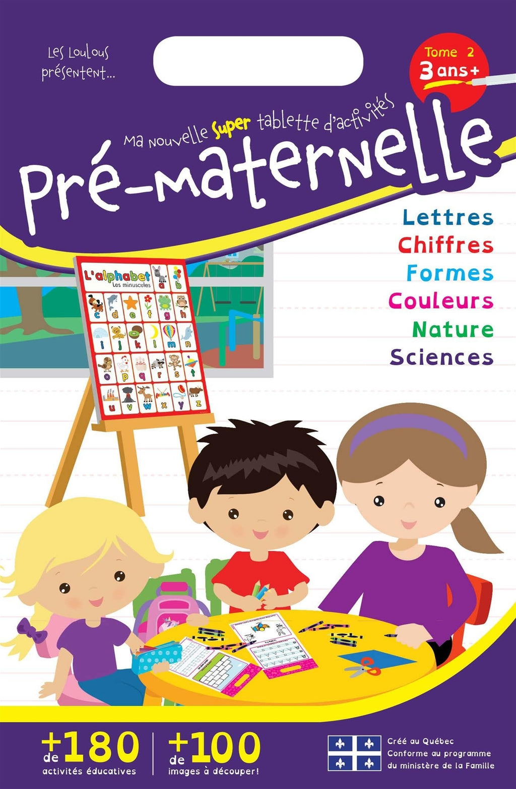 Ma nouvelle super tablette d'activités pré-maternelle - tome 2