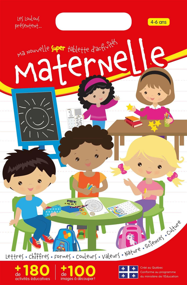 Ma nouvelle super tablette d'activités maternelle