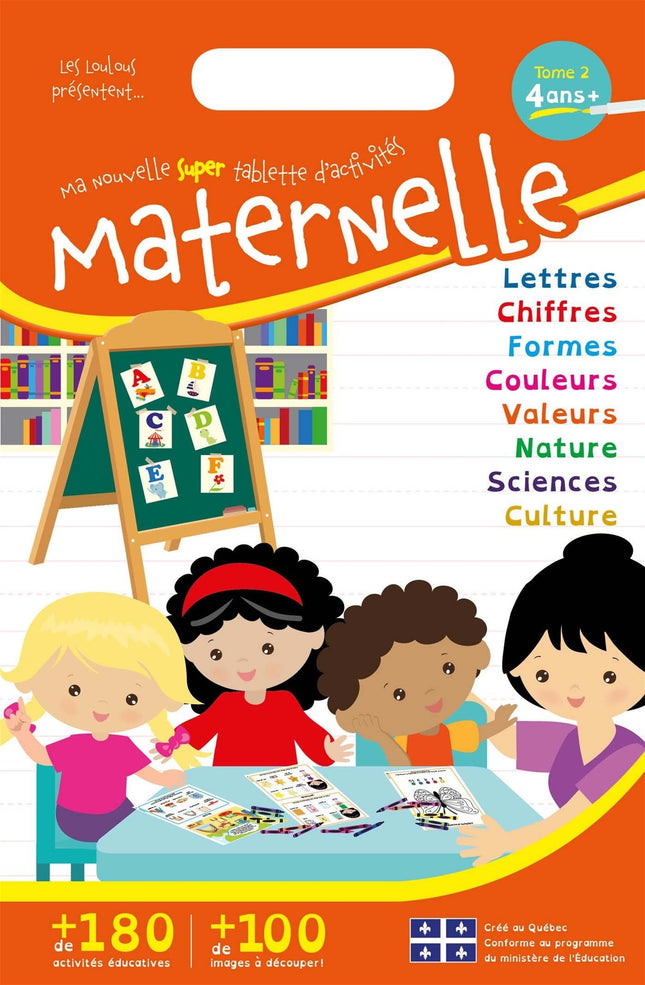 Ma nouvelle super tablette d'activités maternelle - tome 2