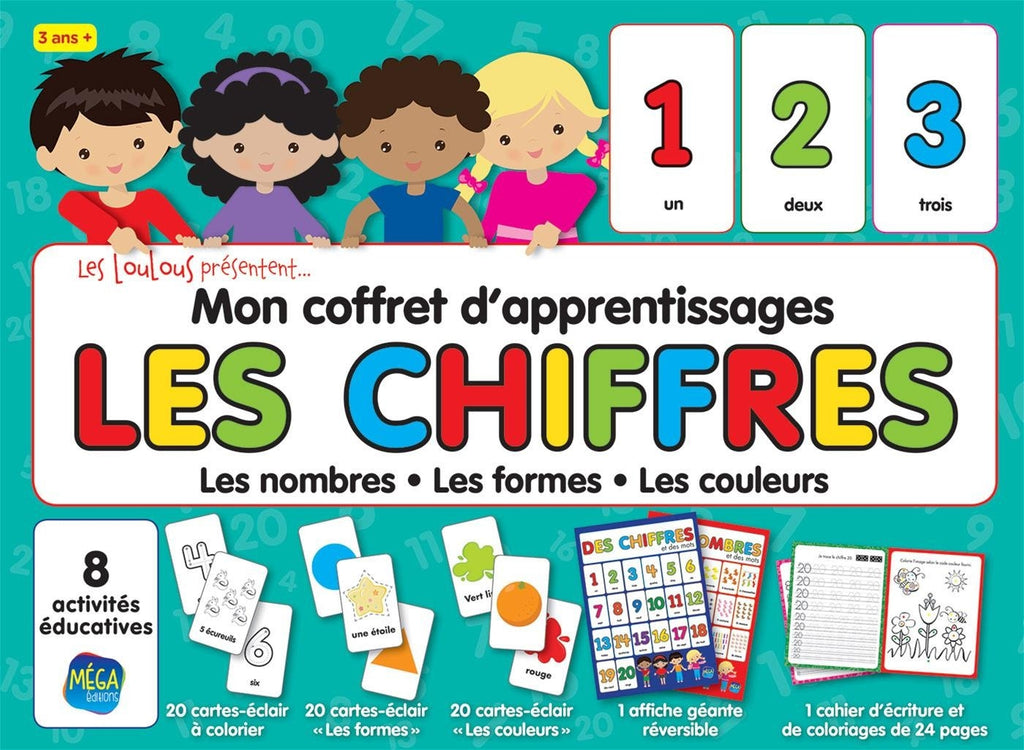 Mon coffret d'apprentissages - les chiffres