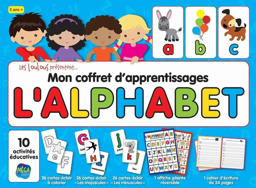 Mon coffret d'apprentissages - l'alphabet