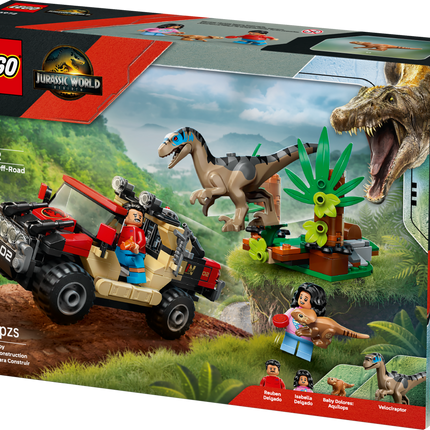 Lego Jurassic 76972 Raptor Off-Road Escape
