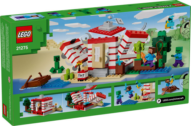 Lego Minecraft 21275 La maison de la jungle TNT