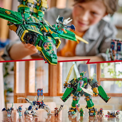 Lego City 71845 L’avion-robot de Lloyd