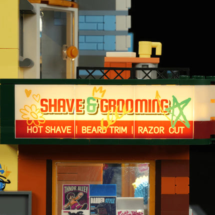 Lumibricks Barbershop 2557PCS