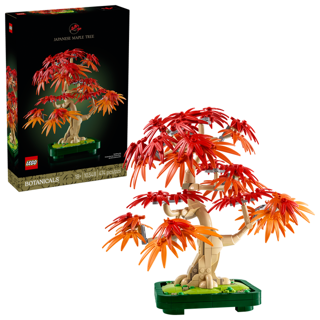 Lego Botanicals 10348 Japanese Red Maple Bonsai