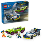 Lego 60415 La poursuite entre la voiture de police et la voiture puissante