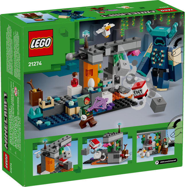Lego Minecraft 21274 La rencontre avec le gardien