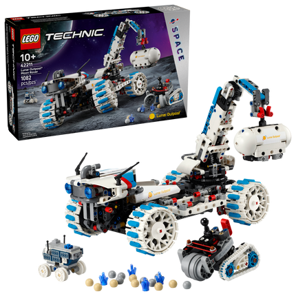 Lego Technic 42211 Lunar Outpost™ Lunar Exploration Rover