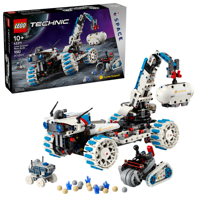 Lego Technic 42211 L’astromobile d’exploration lunaire Lunar Outpost™