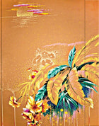 Journal à rabat 7.25*8 po- bouquet sous la lune - simple dream