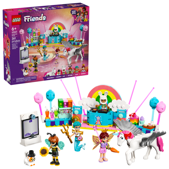 Lego Friends 42661 La fête costumée avec la licorne et la fée