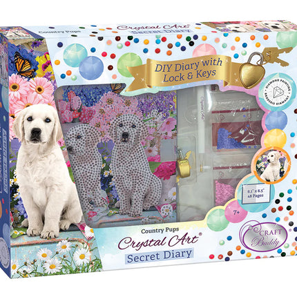 CA Secret Diary Kit: Country Pups