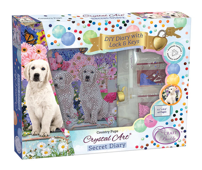 CA Secret Diary Kit : Country Pups