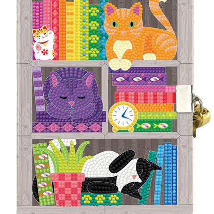 CA Secret Diary Kit: Rainbow Cat Library