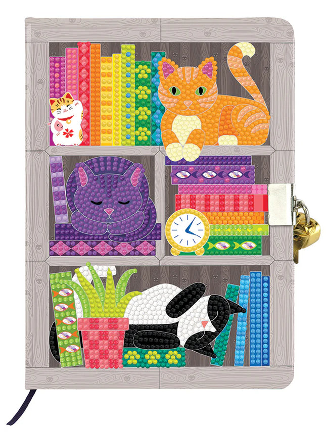 CA Secret Diary Kit: Rainbow Cat Library