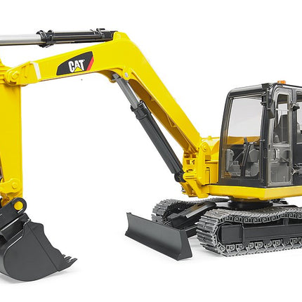 Mini pelleteuse cat avec personnage - bruder 02467